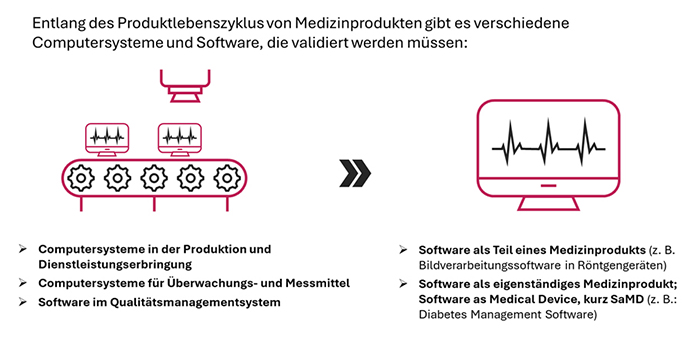 Software- und Computersysteme im Kontext der Medizinprodukteherstellung