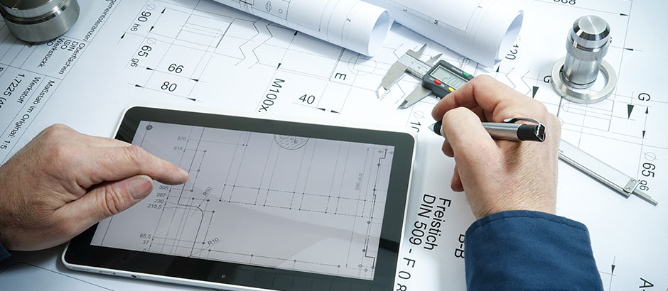 Technische Zeichnung, Produktion, Tablet, ISO 22081